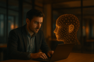 Baromètre Start-up Blue Circle